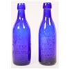 Image 1 : Savannah Cobalt Bottles, c. 1882  [169006]