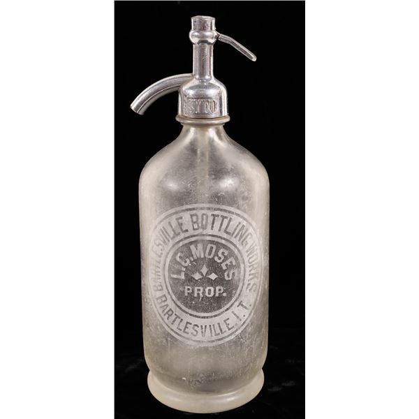 Bartlesville Bottling Seltzer Bottle  [168347]