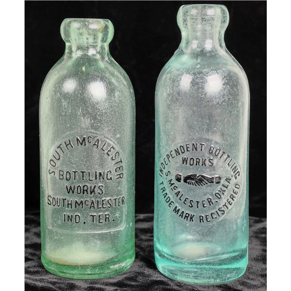 South McAlester OK & Indian Territory Bottles, 2  [169140]