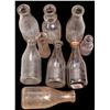 Image 1 : Oklahoma Embossed Milk Bottle Collection, 9  [168398]