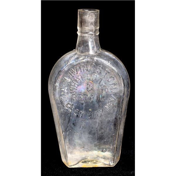 A. Livingston Coffin Whiskey Flask  [168722]