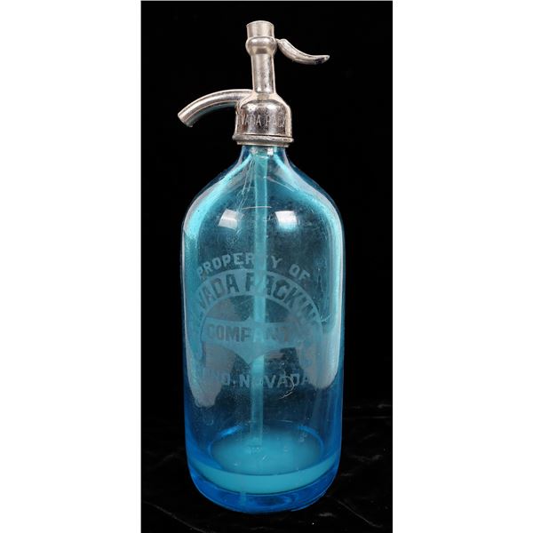 Nevada Packing Dark Cobalt Seltzer Bottle  [168734]