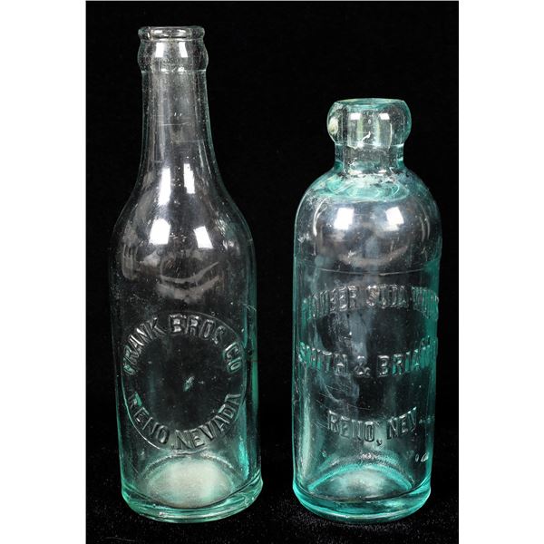 Pioneer Soda Works & Frank Bros. Bottles  [168641]