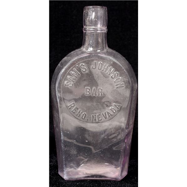 Sam's Johnson Bar Coffin Pocket Flask  [168727]