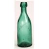 Image 2 : W S Wright Emerald Soda Bottle- RARE!  [168643]