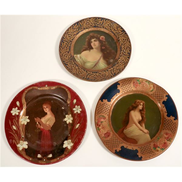 Vienna Art. Co. Lovely Ladies Pre-Pro Beer Trays (3)  [169857]