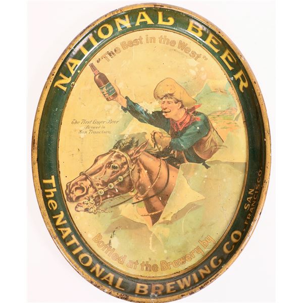 National Brewing Co. Beer Tray   [170383]