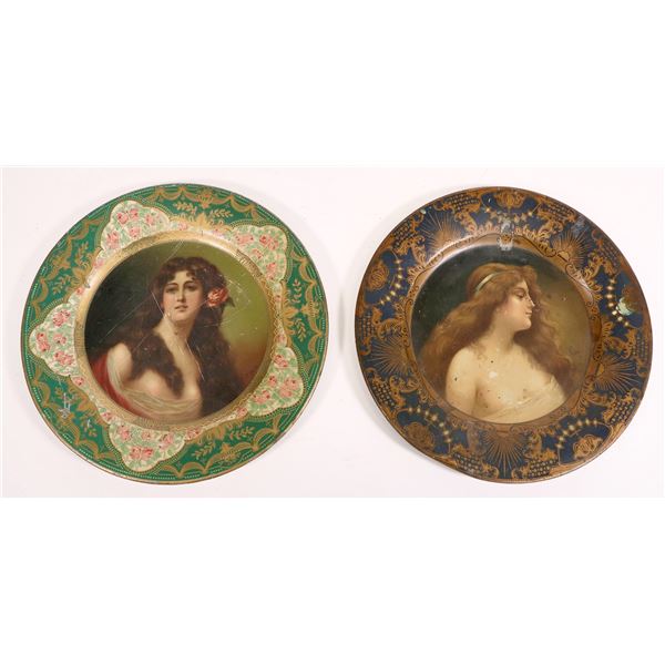 Anheiser Busch's Malt-Nutrine Promotion Beer Trays (2)  [170250]