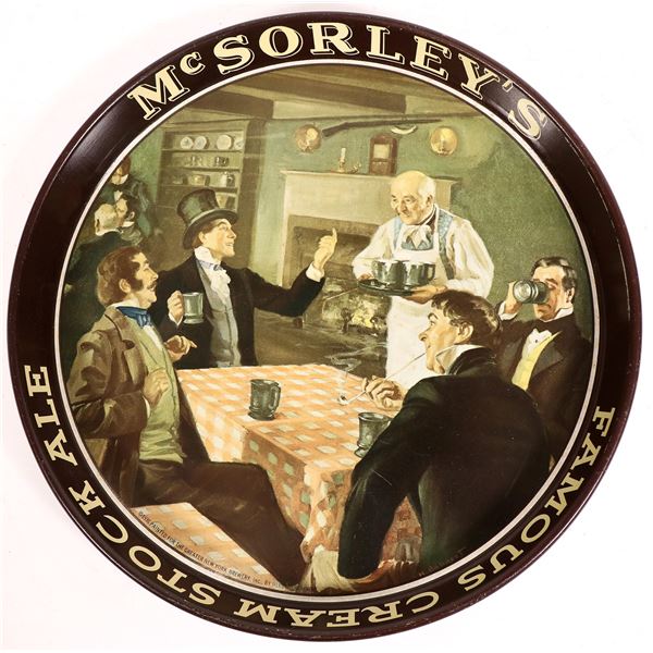 McSorley's Famous Cream Ale Beer Tray  [170370]