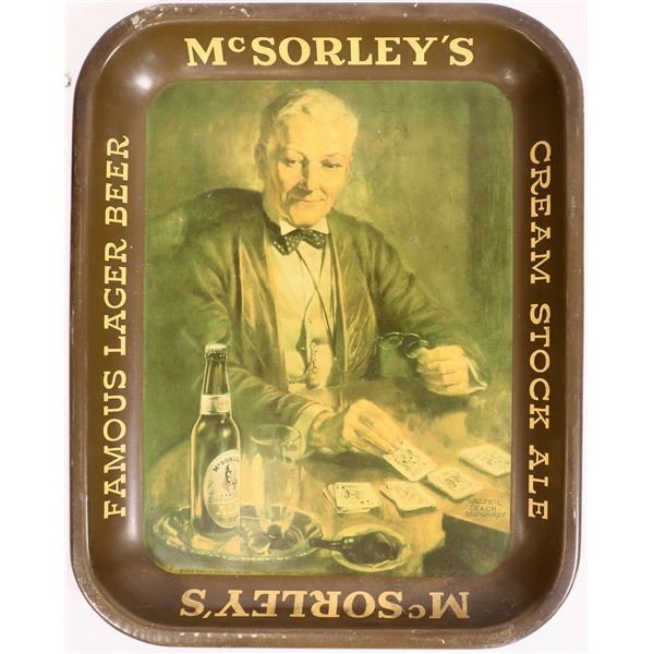 McSorley's Famous Lager Beer Tray  [170355]