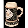 Image 2 : Playing Card Embossed Beer Stein, Pre-Prohibition  [170107]