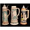 Image 2 : German Large Beer Steins, 3  [170115]