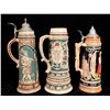 Image 3 : German Large Beer Steins, 3  [170115]