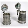 Image 2 : German Style Pewter Beer Steins, 2  [170117]