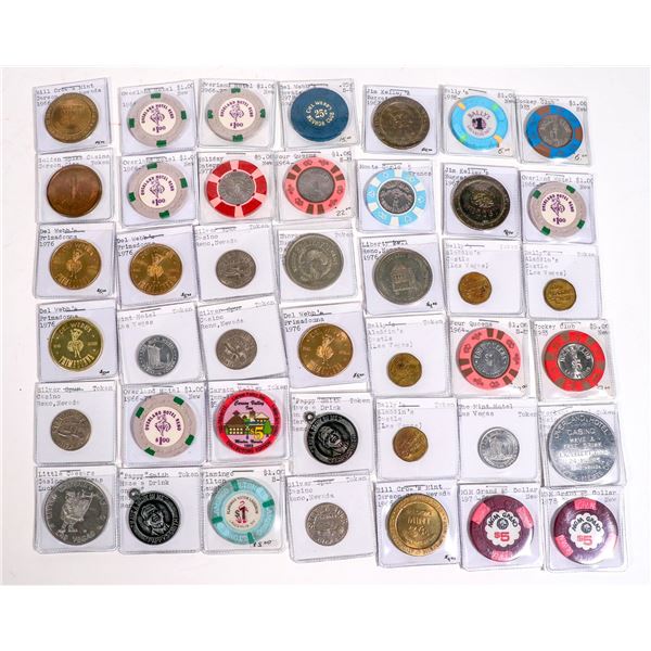 Nevada Casino Chip/Token Collection  [169786]