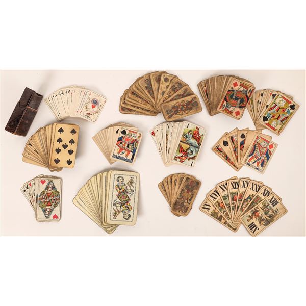 Old Vintage Playing Cards (10 Packs)  [170323]