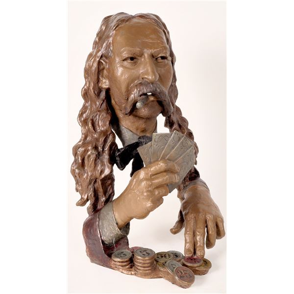 Wild Bill Hickock Aces & Eights, Bronze by Mark Hopkins [170244]