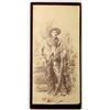 Image 1 : Cowboy Cabinet Card with Colts and a Winchester by J.C. Burges  [168245]