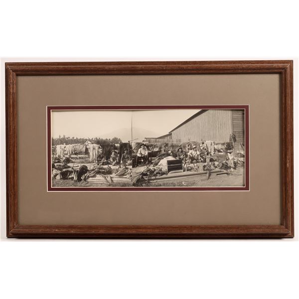 Montana Cowboy Framed Panorama Photo  [167621]