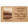 Image 4 : Railroad Views Postcard Booklet: Oakland, Antioch & Eastern Rwy, (18)   [170096]