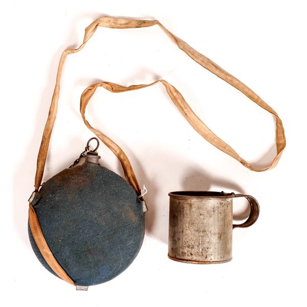 Civil War Canteen and Drinking Cup  [158589]