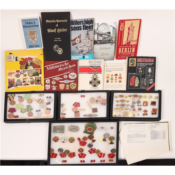 East German Medals Collection w/References  [169213]