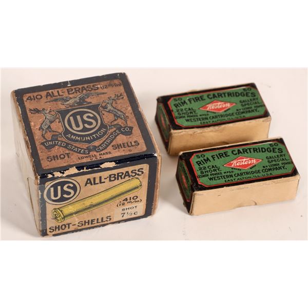 Ammunition boxes Western and US Cartridge Co.  [168247]