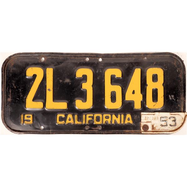 License Plates, California (2)  [170090]