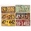 Image 1 : License Plates: 6 singles  [170094]