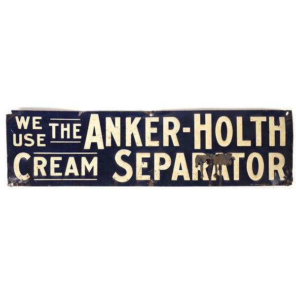 Anker-Holth Cream Separator Metal Sign  [170218]