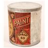 Image 2 : Clark Hardware Co. Paint Can, Pint w/Original Contents  [169152]