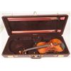 Image 1 : Antonius Stradivarius Copy Violin, mislabelled Viola, Bows, and Case  [146135]