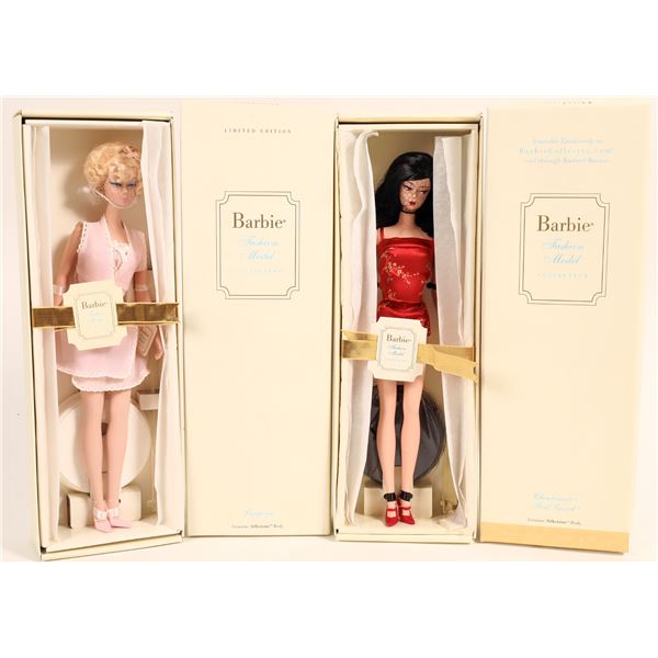 Barbie Fashion Model Collection Dolls, 2, NIB  [169816]