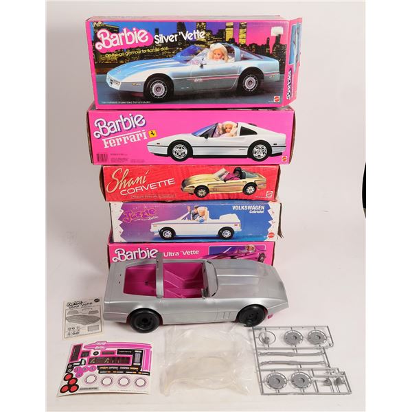 Barbie Sports Cars, New in Boxes, 5  [170181]