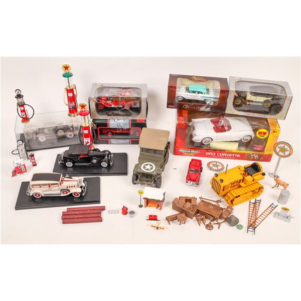 Diecast US Cars, Fire Engines, Bulldozer etc., 10  [168811]