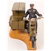 Image 3 : Hubley Cast  Iron Parcel Post  Motorcycle   [170283]