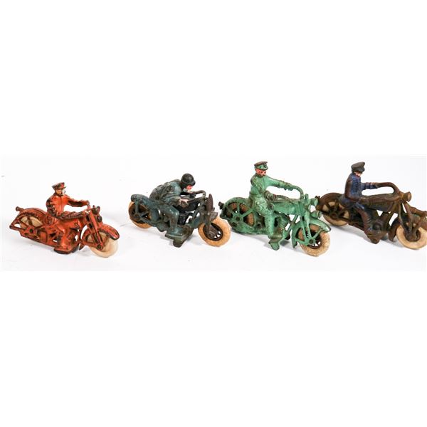 Hubley Cast Iron Motorcycle Collection  [170288]