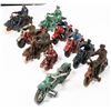 Image 2 : Hubley. Cast Iron  Police Motorcycle Collection  [170285]