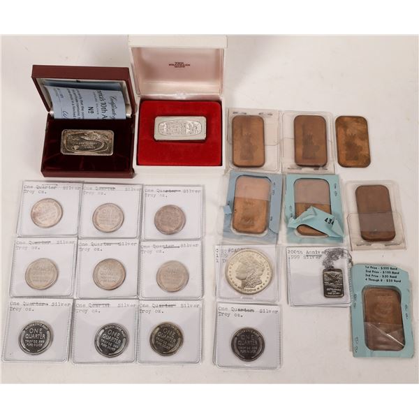 Silver & Brass Ingots & Silver Bullion  [170564]