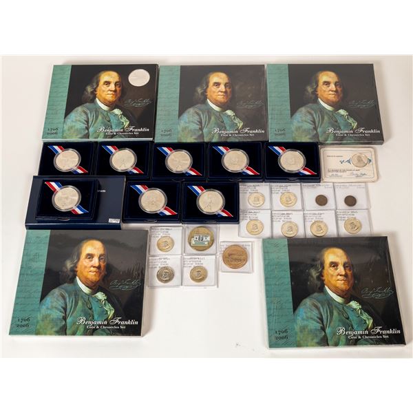 Ben Franklin Commemorative Silver Dollar Hoard  [169744]