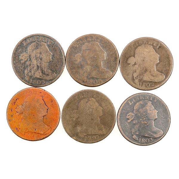 Draped Bust Cents  [170433]