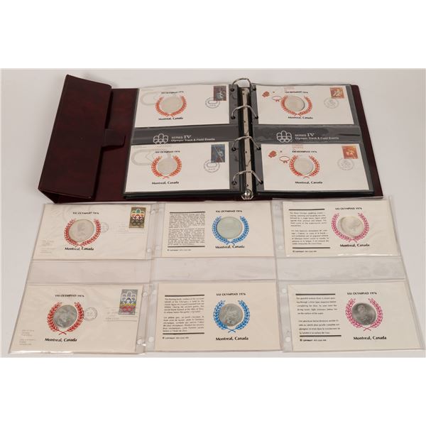 Greek & Canadian Olympic Coin Sets  [169754]
