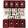 Image 1 : Ike Dollars: Brown Proof and Blue Uncirculated  [169764]
