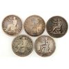 Image 1 : Potty Trade Dollars: Five Different Dates  [170547]