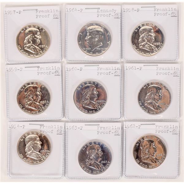 Proof Silver Half Dollars  [170425]
