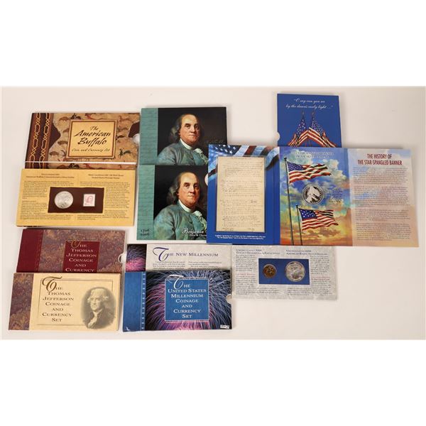 U. S. Mint Issued Coin & Currency Sets  [170241]