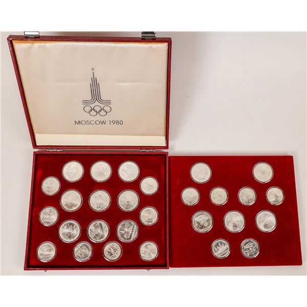 Silver Olympic Coins: 1980 Soviet Union  [169793]