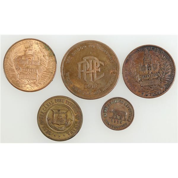 Panama Pacific Exposition Medals  [162373]