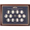 Image 2 : Sterling Silver Proof Presidential Medals: Franklin Mint  [165446]