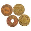 Image 1 : East Auburn  Tokens, 4  [169920]